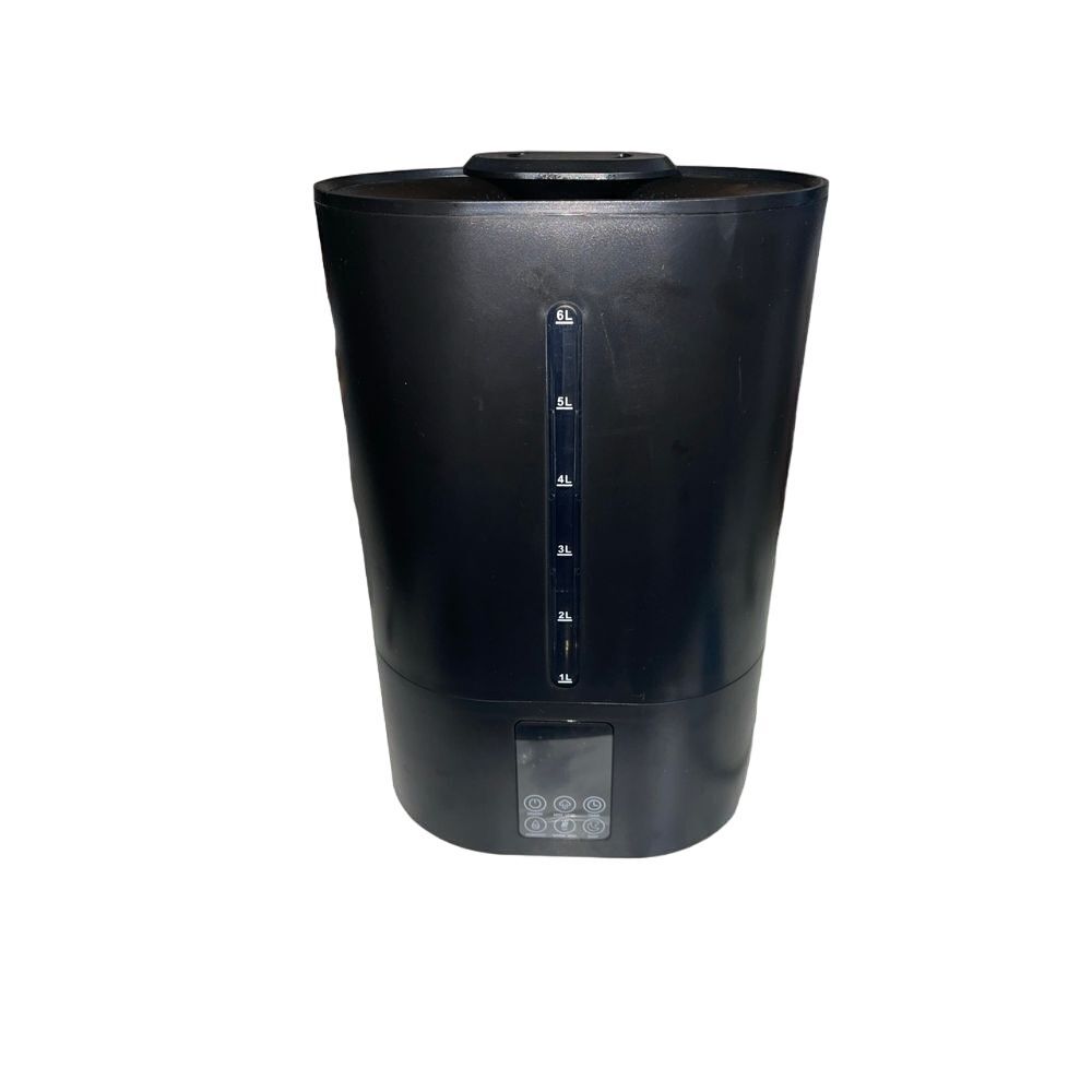 Modern Black Digital Humidifier with Water Level Indicator Homeโ Air Purifier